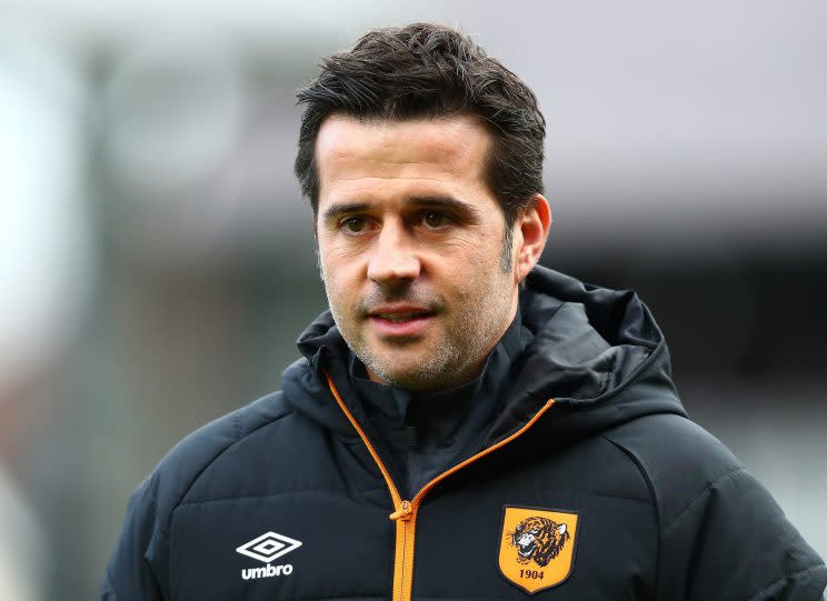 Marco Silva leads Hull out at Craven Cottage in the FA Cup