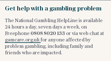 Get help with a gambling problem