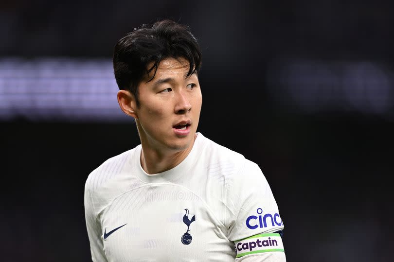 Tottenham captain Son Heung-min