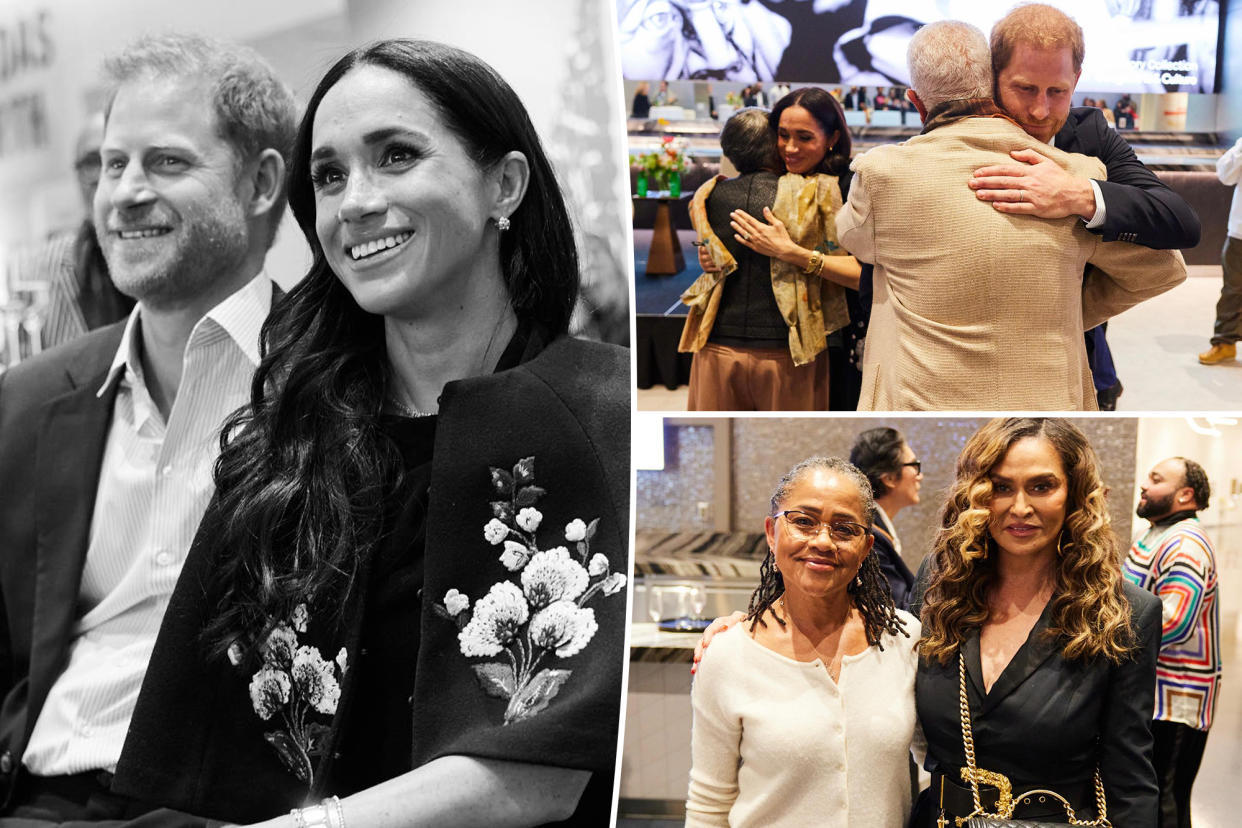 Meghan Markle, Prince Harry host African American art event -- as her mom hangs out with Tina Knowles