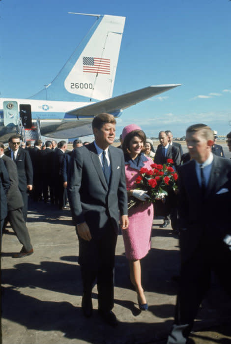 Jackie Kennedy's Pink Suit