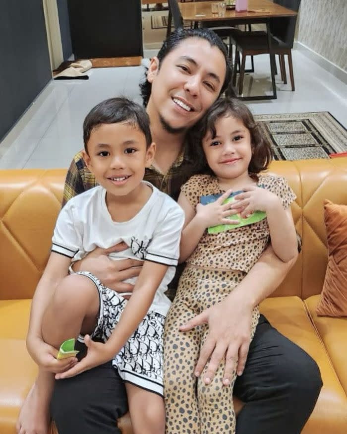 Syamsul has two kids with ex-wife Puteri Sarah Liyana