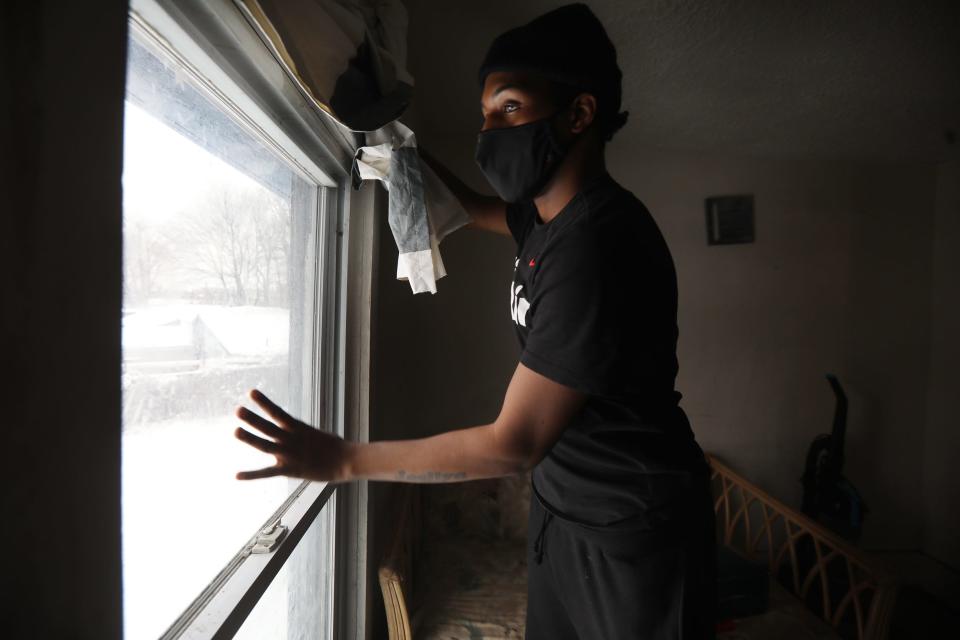 Christopher Green, who rents an apartment in Rochester, N.Y., is trying to find a new apartment to live in. He had a job and was unable to pay rent for months. Green was going to be evicted but he has been given some time to find a new place to live.