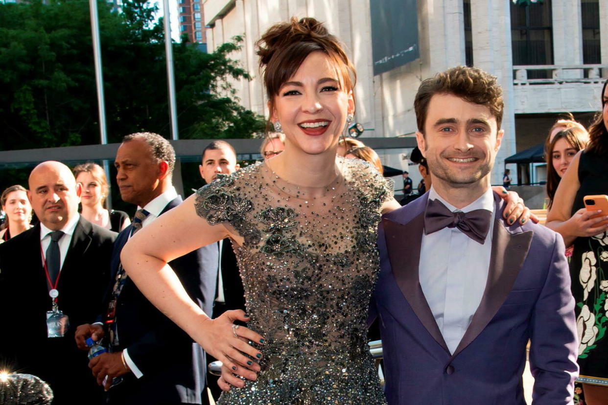 L'actrice Erin Darke et son conjoint, le comédien Daniel Radcliffe, aux Tony Awards  - Credit:INSTARimages.com / Janet Mayer/Cover Images