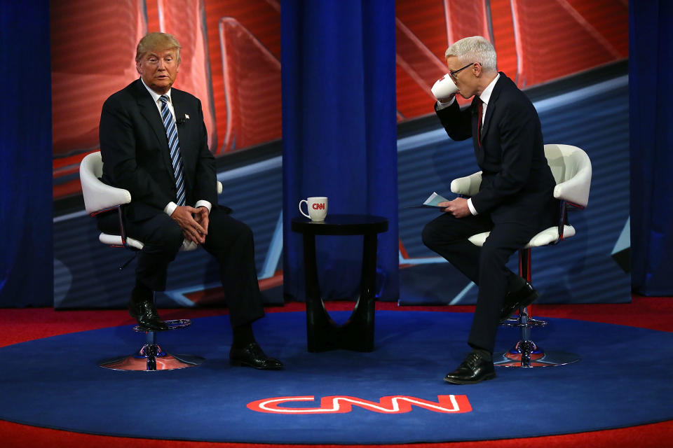 CNN’s town hall with Donald Trump in 2016