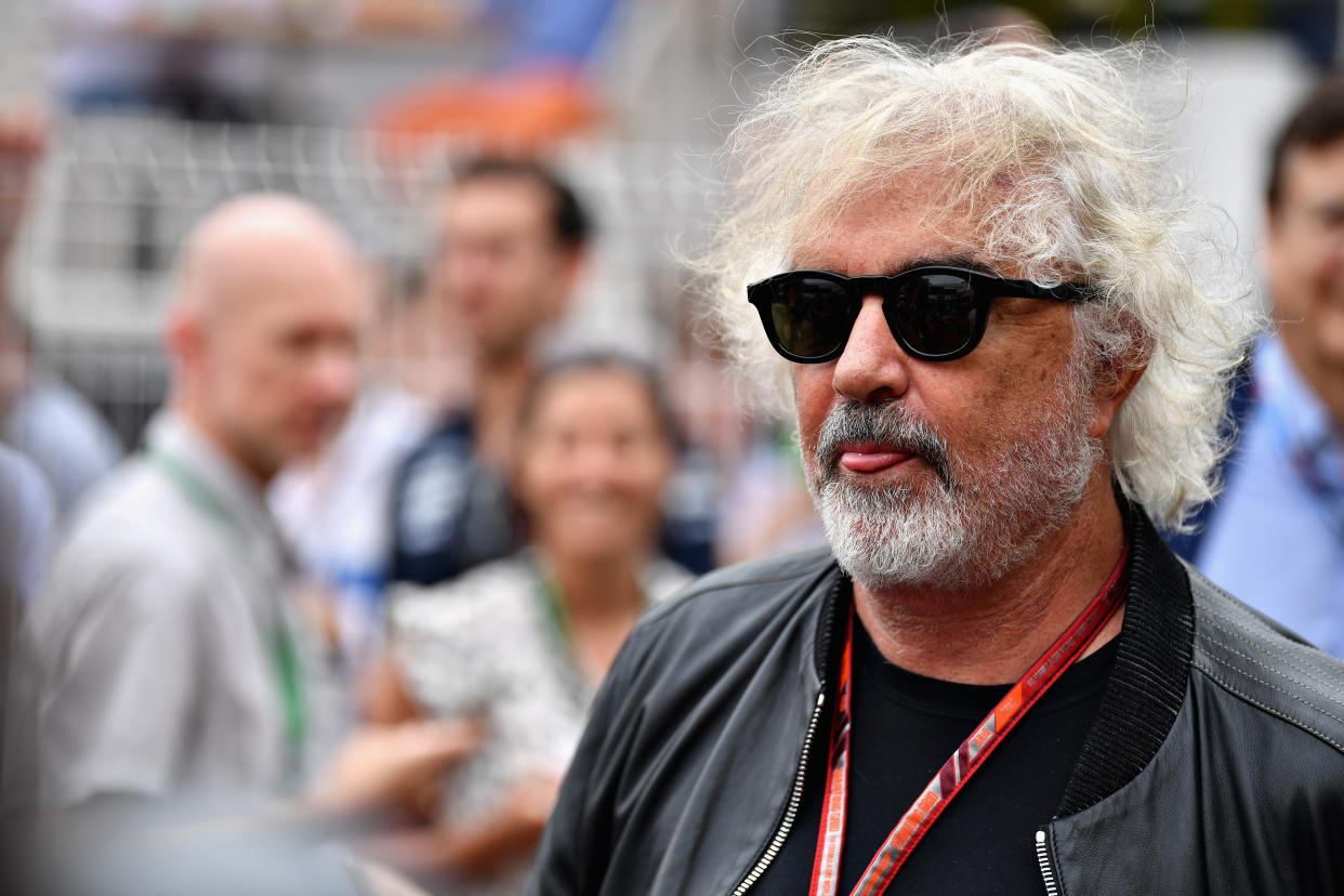 MONTE-CARLO, MONACO - MAY 27: Flavio Briatore looks on in the Paddock before the Monaco Formula One Grand Prix at Circuit de Monaco on May 27, 2018 in Monte-Carlo, Monaco.  (Photo by Dan Mullan/Getty Images)