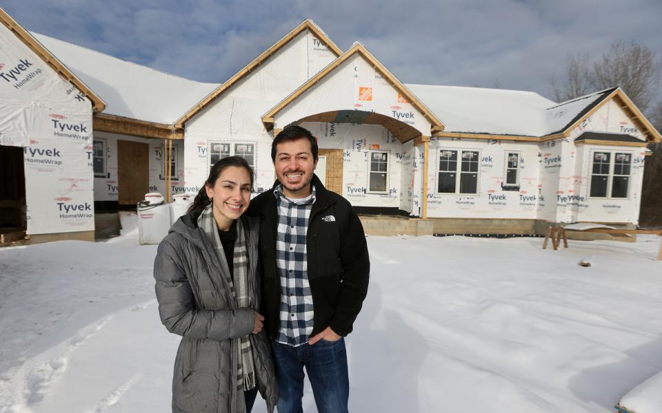 George and Sarah Ann Panitsidis built a home in Spencerport, New York that will be heated with geothermal energy. Such technology is incentivized in the proposed Inflation Reduction Act, with tax rebates up to $2,000 for homeowners to retrofit, or $5,000 for developers of new construction.