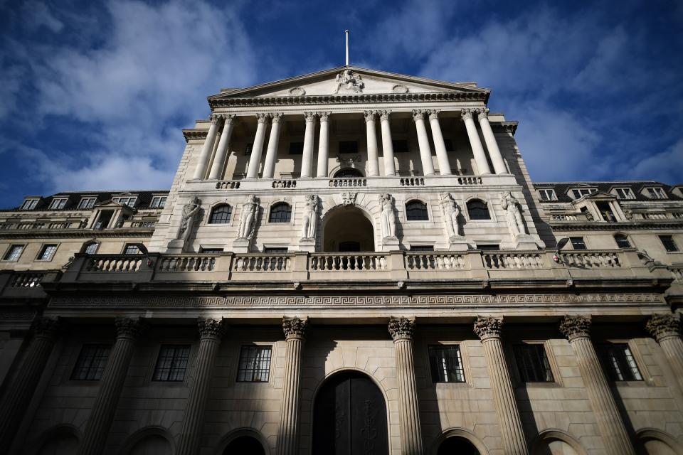 Bank of England's quarterly monetary policy report should show better growth and higher inflation ahead as the vaccine rollout programme continues in Britain, and allows the economy to reopen as planned. Photo: Ben Stansall/AFP via Getty Images