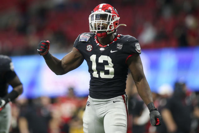 Giants reveal jersey number for former UGA OLB Azeez Ojulari