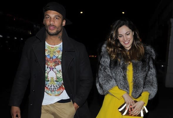 Kelly Brook and David McIntosh