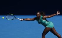 Tennis - Australian Open - Third Round - Melbourne Park, Melbourne, Australia, January 19, 2019. Serena Williams of the U.S. in action during the match against Ukraine's Dayana Yastremska. REUTERS/Edgar Su