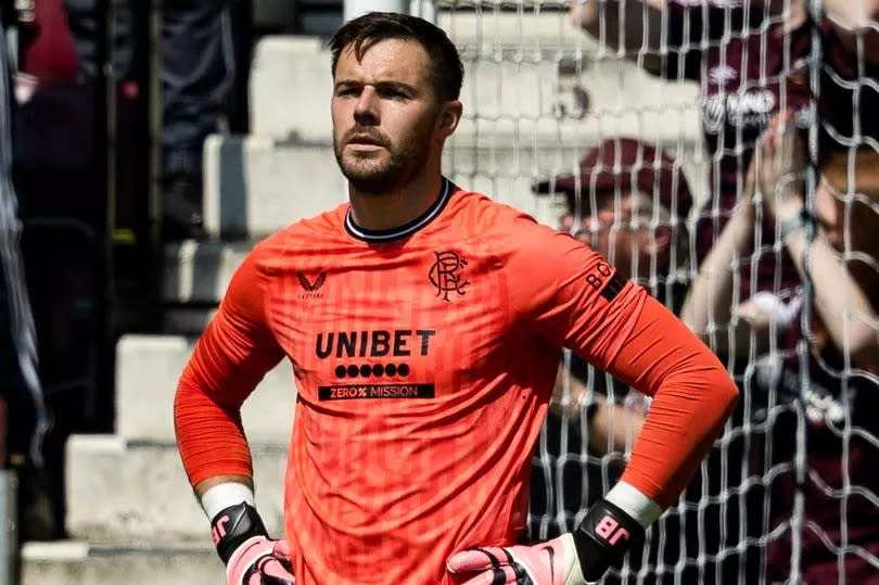 Rangers keeper Jack Butland has missed out on the England squad