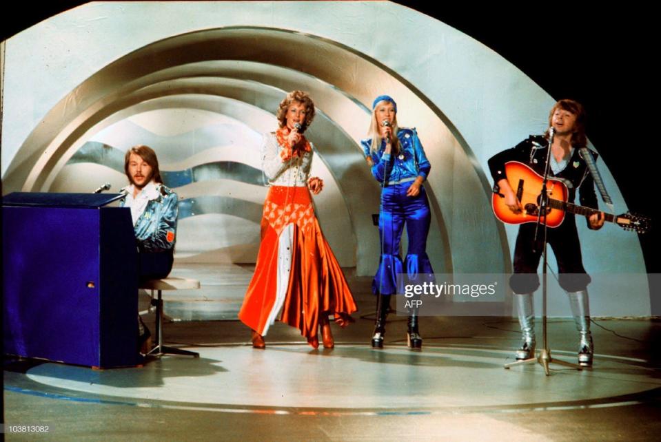 Thanks in part to Abba, Sweden has been a seven-times winner of Eurovision (AFP via Getty Images)