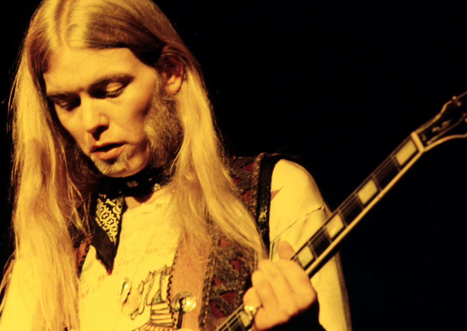 <p>Gregg Allman in the 1970s. (R.T. Kent/MediaPunch/IPX/AP) </p>