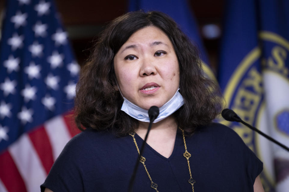 Rep. Grace Meng (D-N.Y.) says a stall on Neera Tanden's nomination would be a blow to the Asian American community. (Photo: Caroline Brehman/CQ-Roll Call, Inc via Getty Images)