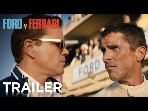 <p>The <a href="https://www.caranddriver.com/features/a29728891/ford-v-ferrari-movie-review/" rel="nofollow noopener" target="_blank" data-ylk="slk:battle between Ford and Ferrari;elm:context_link;itc:0;sec:content-canvas" class="link ">battle between Ford and Ferrari</a> lives on in this emotional film featuring actors Matt Damon as famed racing constructor Carroll Shelby and Christian Bale playing racing driver Ken Miles. It's two hours and 32 minutes long, but the strong human elements in this film make the investment worth it, with a few racing scenes exaggerated to add even more dramatic flair. <a class="link " href="https://www.hbo.com/movies/ford-v-ferrari" rel="nofollow noopener" target="_blank" data-ylk="slk:Watch it Now;elm:context_link;itc:0;sec:content-canvas">Watch it Now</a></p><p><a href="https://youtu.be/I3h9Z89U9ZA" rel="nofollow noopener" target="_blank" data-ylk="slk:See the original post on Youtube;elm:context_link;itc:0;sec:content-canvas" class="link ">See the original post on Youtube</a></p>