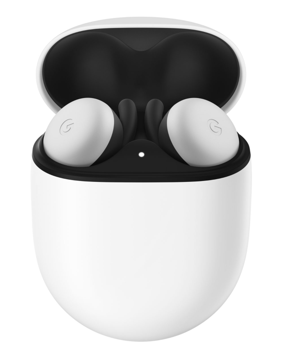 Google Pixel Buds Wireless Headphones in Clearly White (Photo via Best Buy Canada)