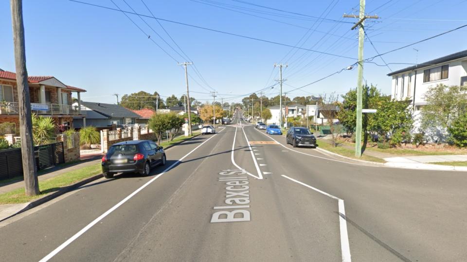 A home was allegedly attack on Blaxcell St in South Granville on Wednesday. Picture: google