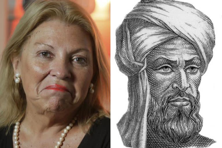 Elisa Carrió y el matemático árabe Al-Juarismi