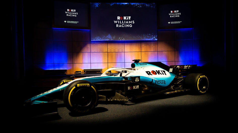 Williams車隊發表2019年新塗裝