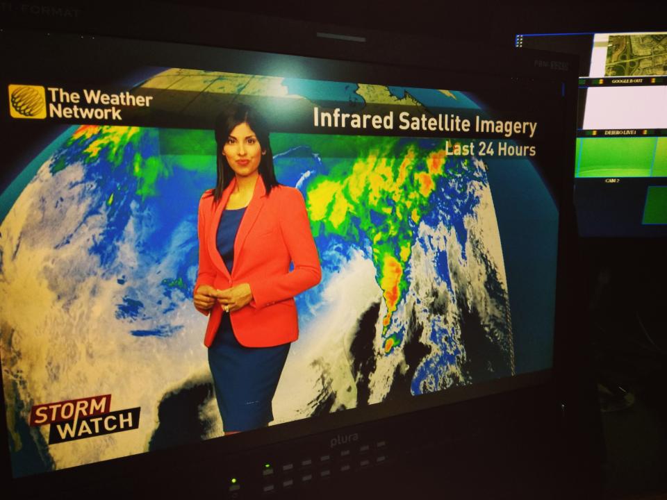 Saphia Khambalia for The Weather Network. 