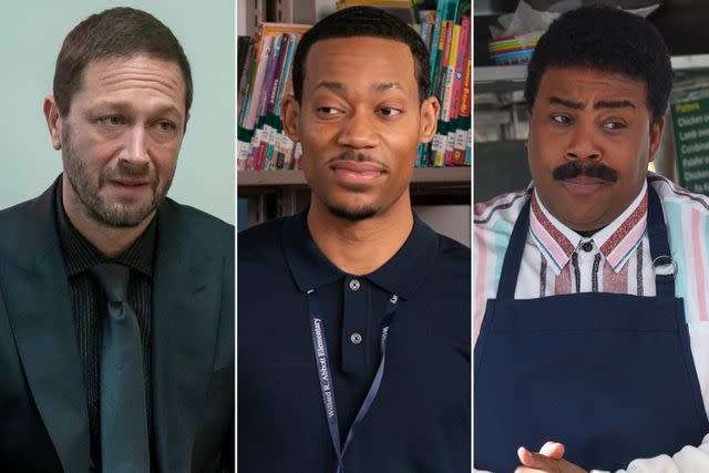 <p>Chuck Hodes/FX; Disney/Gilles Mingasson; Lauren Clements/NBC via Getty</p> 'The Bear' star Ebon Moss-Bachrach; 'Abbott Elementary' star Tyler James Williams; 'SNL' star Kenan Thompson