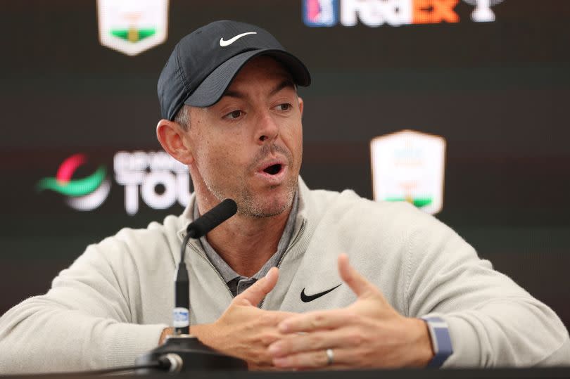 Rory McIlroy spoke to the media following the Pro-Am prior to the Genesis Scottish Open at The Renaissance Club