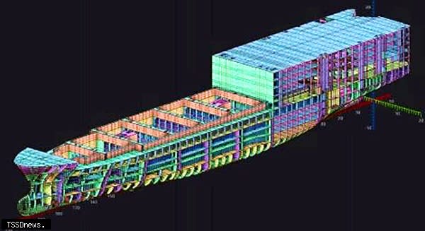 3D繪圖示意圖。（圖：NYK Line提供）