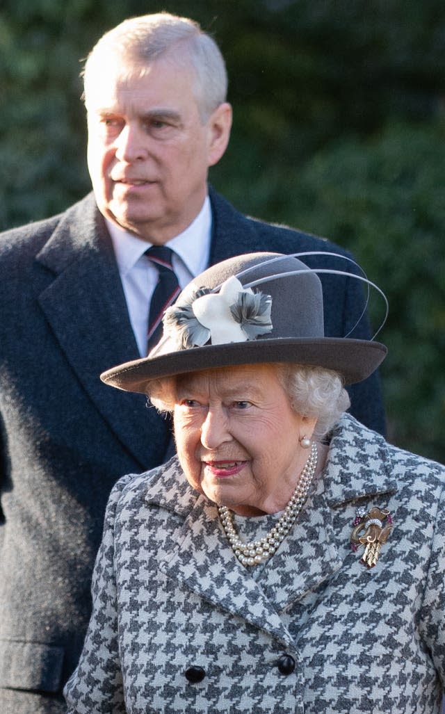 The Queen and the Duke of York 