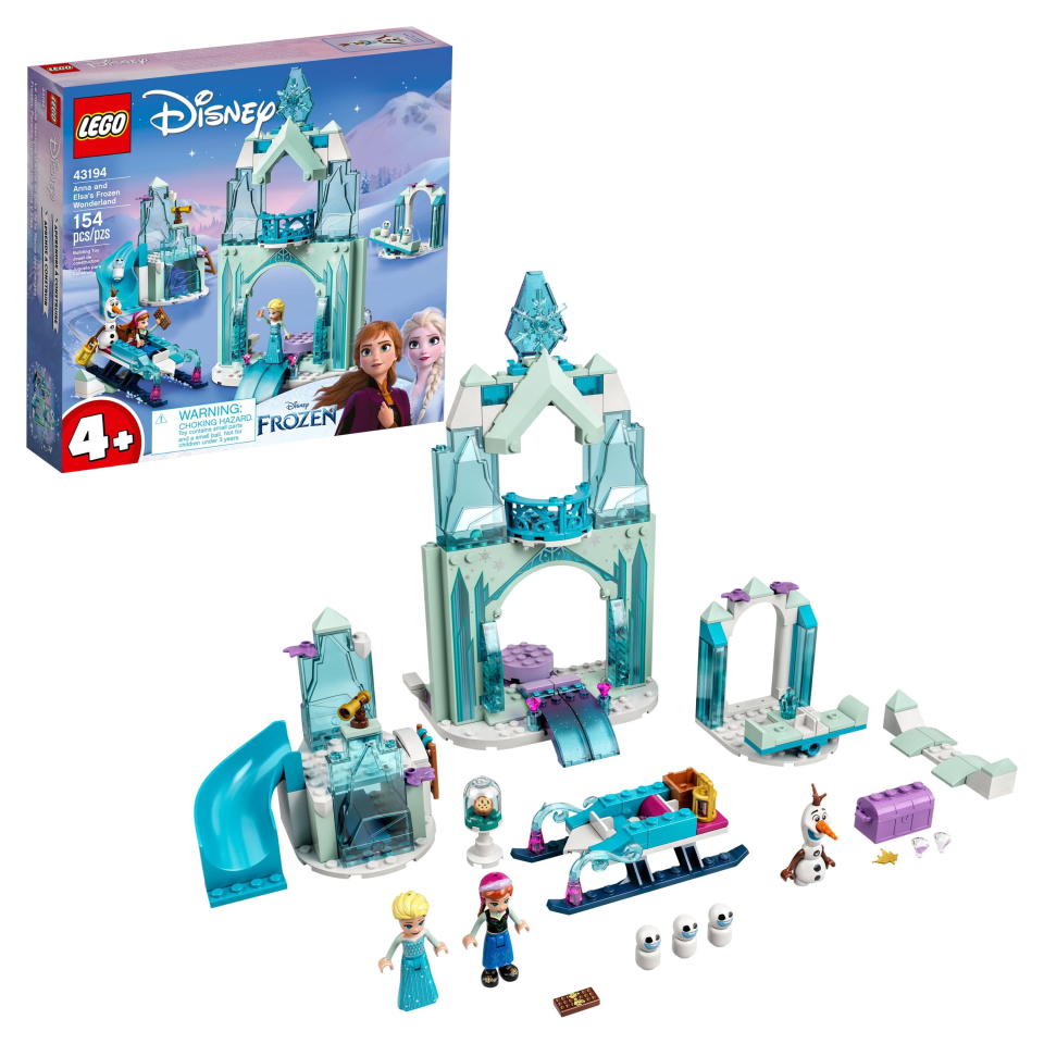 <p><a href="https://go.redirectingat.com?id=74968X1596630&url=https%3A%2F%2Fwww.walmart.com%2Fip%2FLEGO-Disney-Anna-Elsa-s-Frozen-Wonderland-43194-Castle-Toy-Princess-Mini-Doll-Figures-Gifts-4-Plus-Years-Old-Kids-Girls-Boys%2F586188431&sref=https%3A%2F%2Fwww.goodhousekeeping.com%2Fchildrens-products%2Ftoy-reviews%2Fg29352000%2Fbest-toys-gifts-for-4-year-old-girls%2F" rel="nofollow noopener" target="_blank" data-ylk="slk:Shop Now;elm:context_link;itc:0;sec:content-canvas" class="link ">Shop Now</a></p><p>Anna and Elsa’s Frozen Wonderland</p><p>walmart.com</p><p>$35.99</p><span class="copyright">LEGO</span>