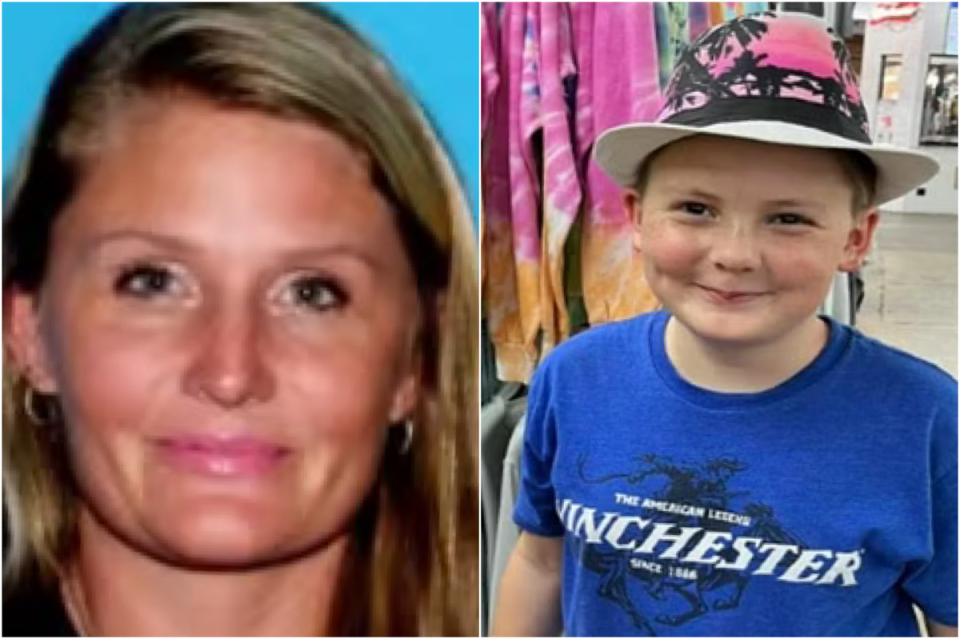 Brandy Hutchins and her 10-year-old son Aiden (Polk County Sheriff’s Office)