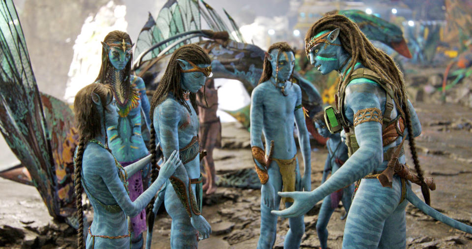 The Sully clan in 'Avatar: The Way of Water'