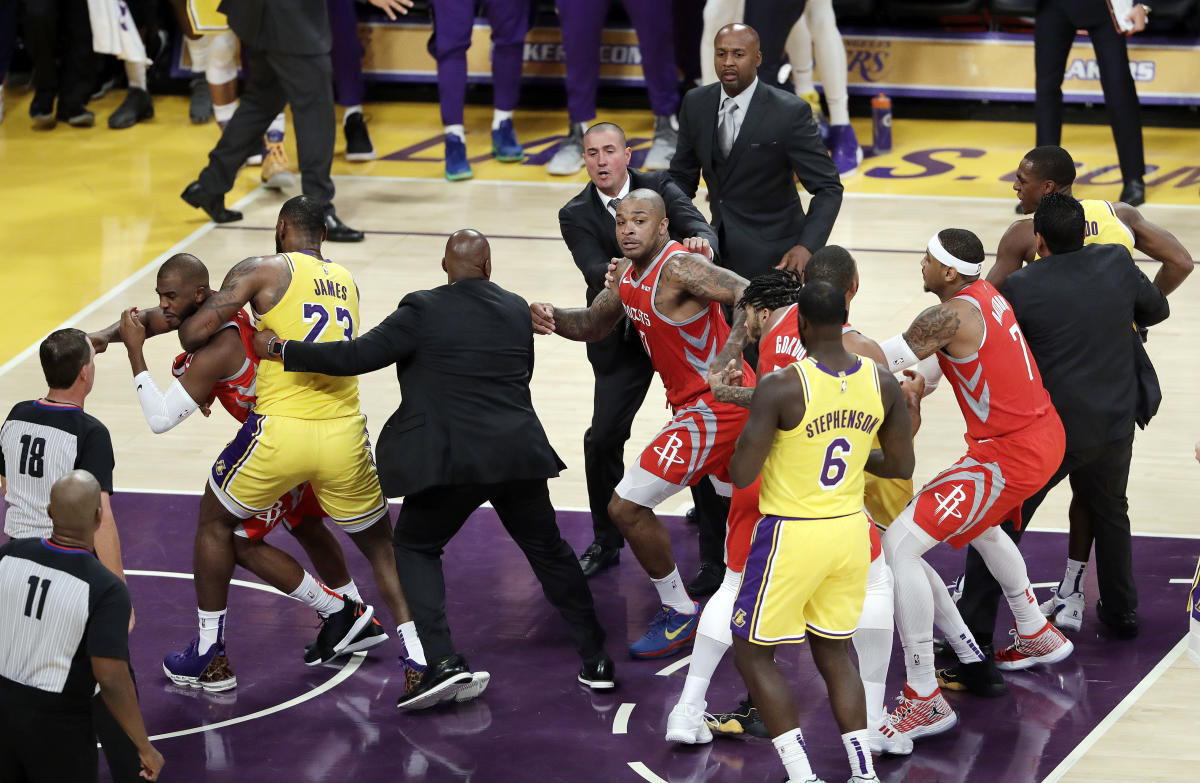 Lakers vs. Rockets Final Score: LeBron, Rajon Rondo take over in win -  Silver Screen and Roll
