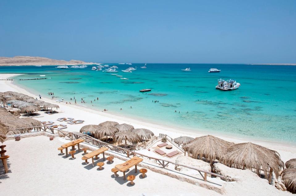Some of Hurghada’s beaches charge a small access fee of around £1 (Getty Images)