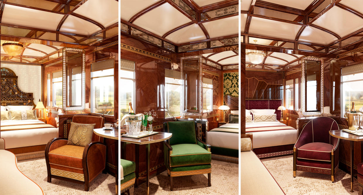 The Orient Express has introduced three new grand suites [Photo: Belmond]