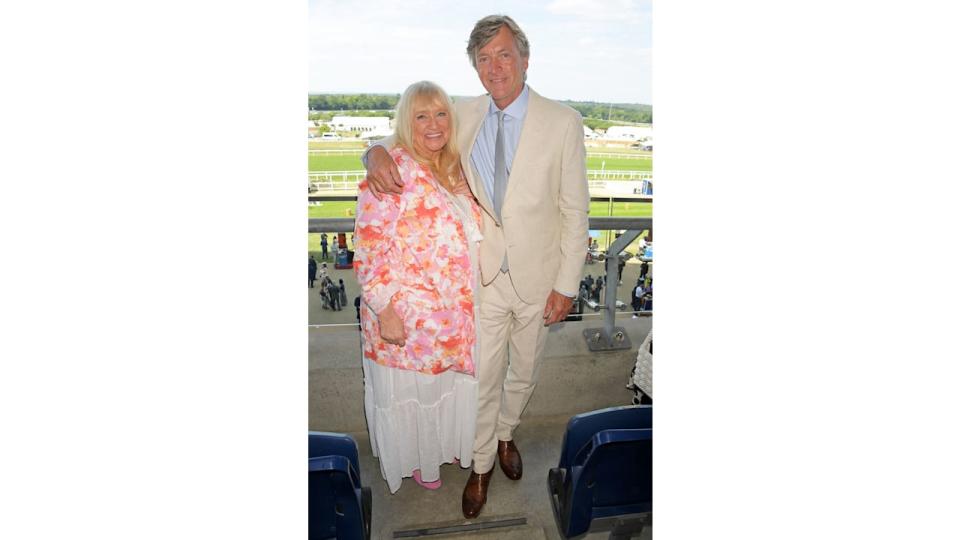 Judy Finnigan and Richard Madeley attend Royal Ascot 2022 at Ascot Racecourse on June 15, 2022 in Ascot, England