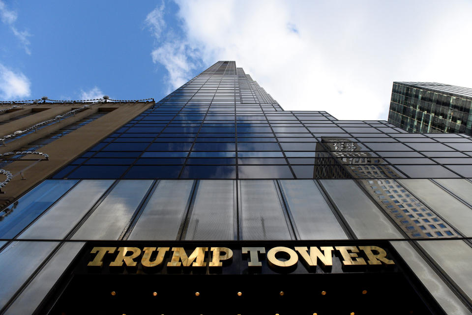 Republican president-elect Donald Trump's Trump Tower is seen in the Manhattan borough of New York, U.S., November 27, 2016. REUTERS/Darren Ornitz