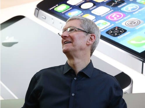 Tim Cook iPhone