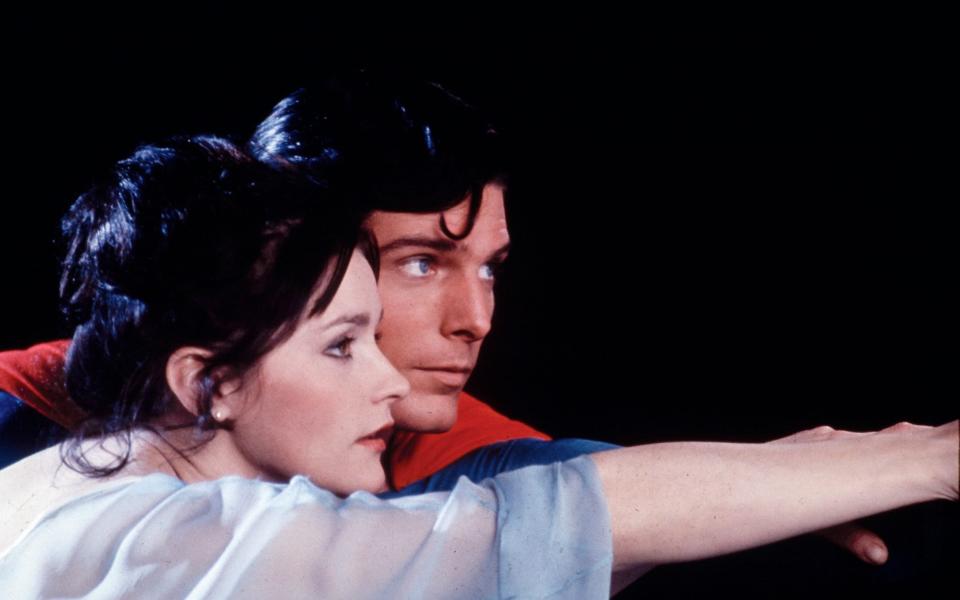Margot Kidder and Christopher Reeve in Superman - AP/TMS