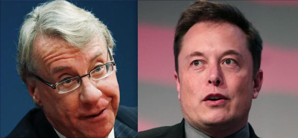 Jim Chanos and Elon Musk