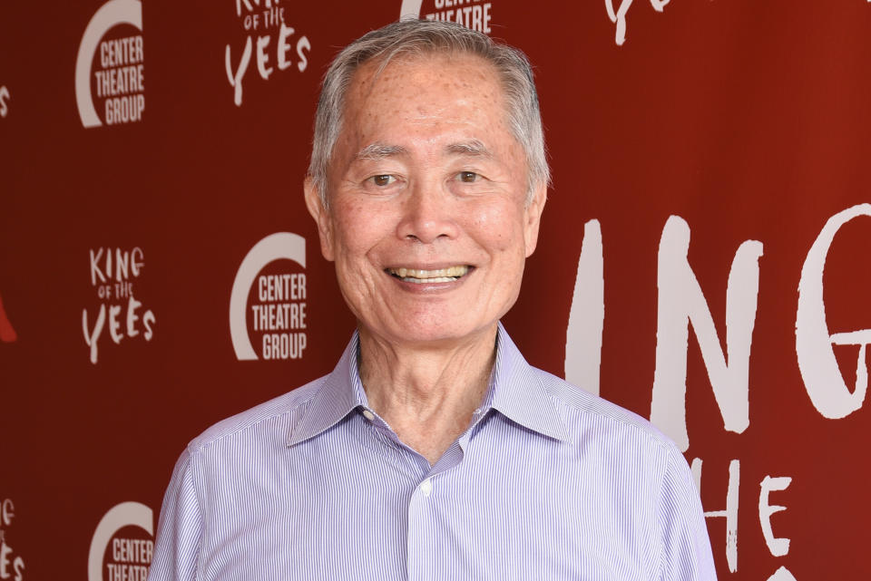 George Takei attends opening night of 'King Of The Yees' at Kirk Douglas Theatre in Culver City, Calif., on July 16, 2017.