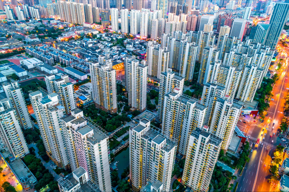 Buildings in Beijing, China. (Source: Getty)