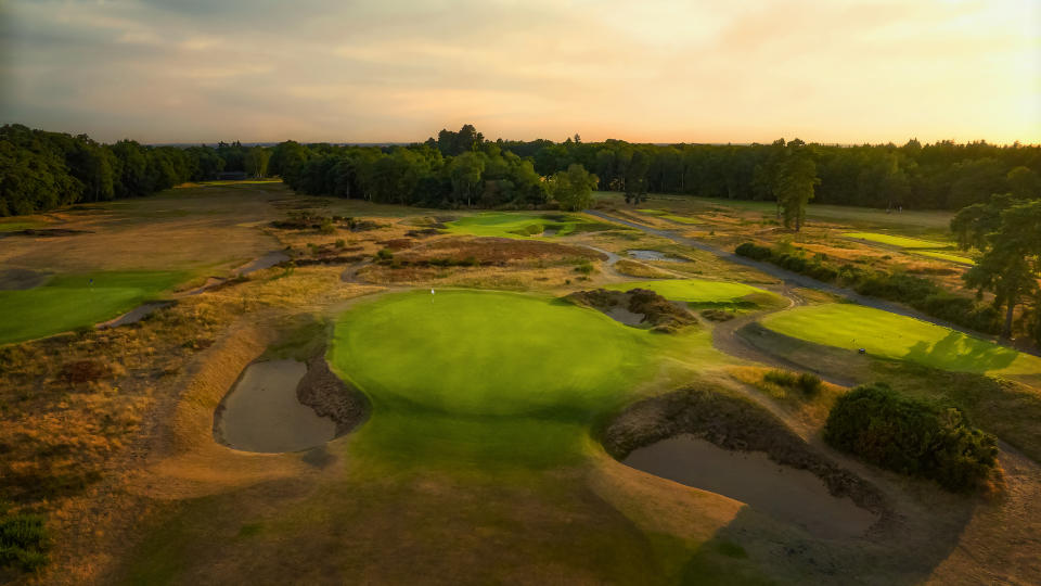 Woodhall Spa Hotchkin course 4th hole