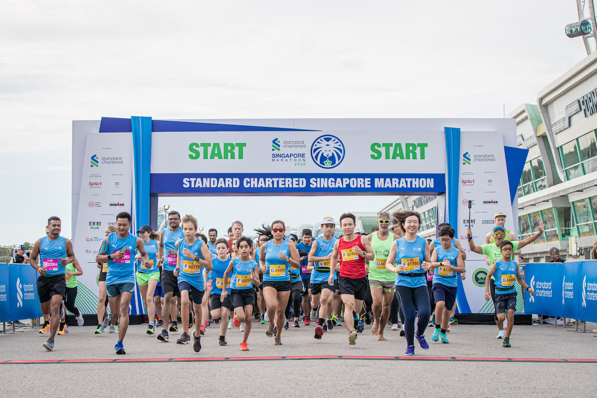 The 2022 Standard Chartered Singapore Marathon. (PHOTO: SCSM) 