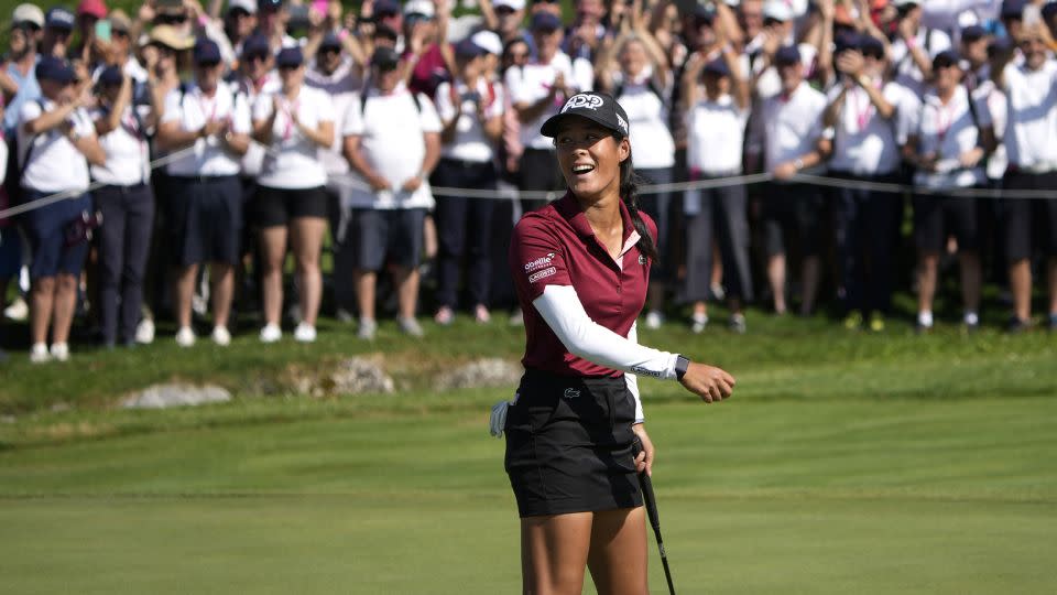 Boutier dominated the field at the 2023 Evian Championship. - Lewis Joly/AP