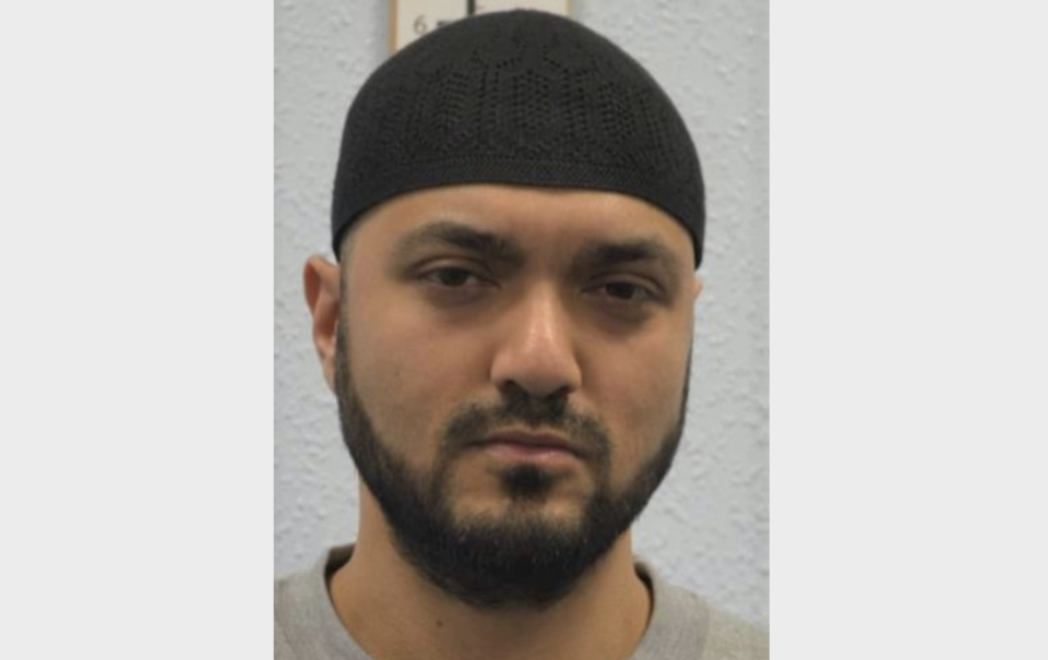 Chowdhury was sentenced to life with a minimum of 25 years. (PA Images/Met Police)