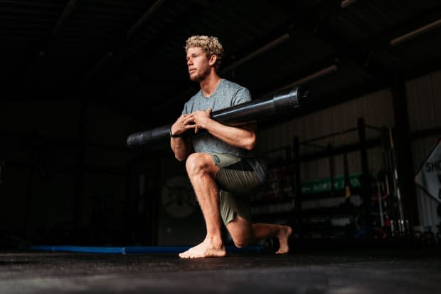 John's workout routine looks a little different than his brother, Nate's.<p>Photo: VivoBarefoot</p>