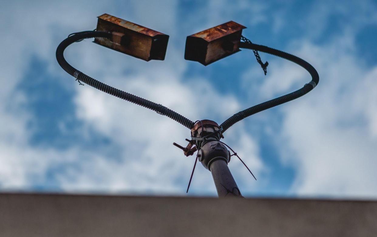 Surveillance cameras in Hackney Wick, London