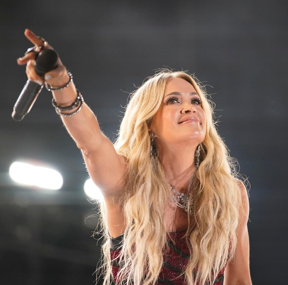 Country superstar Carrie Underwood comes back to Fiserv Forum Oct. 23 with Jimmie Allen opening.