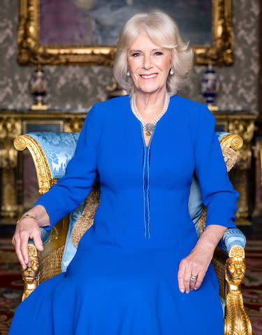 Hugo Burnand/Royal Household 2023/PA Wire Queen Camilla